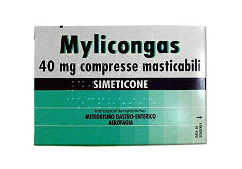 Mylicongas 40 mg compresse masticabili  simeticone