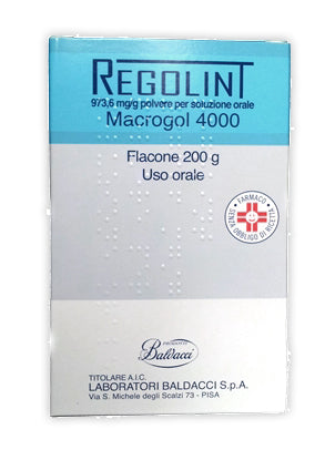 Regolint 973,6 mg/g polvere per soluzione orale macrogol 4000