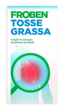 Froben tosse grassa 4 mg/5 ml sciroppo  bromexina cloridrato  medicinale equivalente