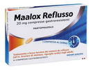 Maalox reflusso 20 mg compresse gastroresistenti    pantoprazolo