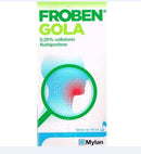 Froben gola 250mg/100ml collutorio  froben gola 250mg/100ml spray per mucosa orale  flurbiprofene