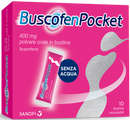 Buscofenpocket 400 mg polvere orale in bustina  ibuprofene