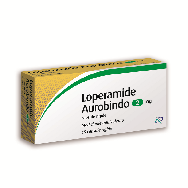 Loperamide aurobindo 2 mg capsule rigide  medicinale equivalente