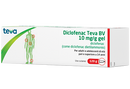 Diclofenac teva bv 10 mg/g gel  diclofenac (come diclofenac dietilammonio)