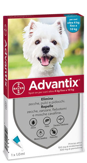 Advantix spot on*1pip 4-10kg