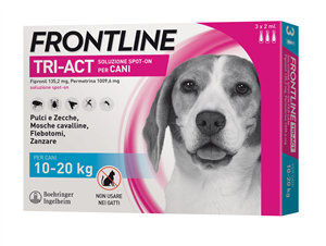 Frontline tri-act*3pip 10-20kg