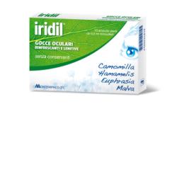 Gocce oculari iridil 10 ampolle monodose richiudibili 0,5 ml