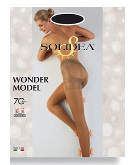 Wonder model 70 collant sheer nero 5xxl