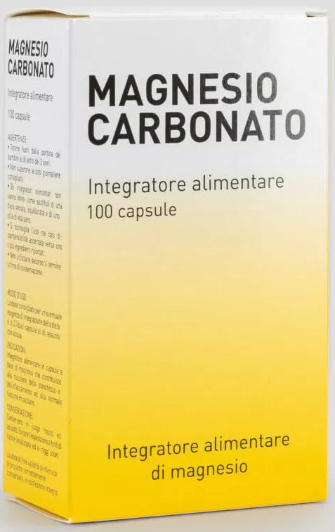 Magnesio carbonato 100 capsule