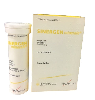 Sinergen minerale limone 20 compresse effervescenti