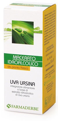 Uva ursina macerato idroalcolico