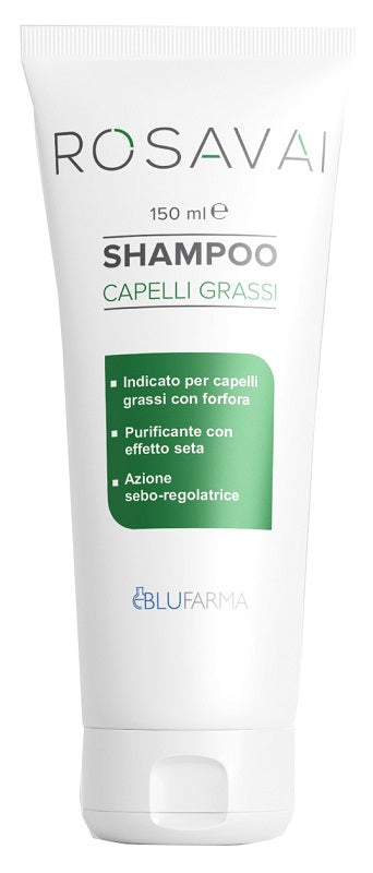 Rosavai shampoo capelli antisebo forfora 150 ml