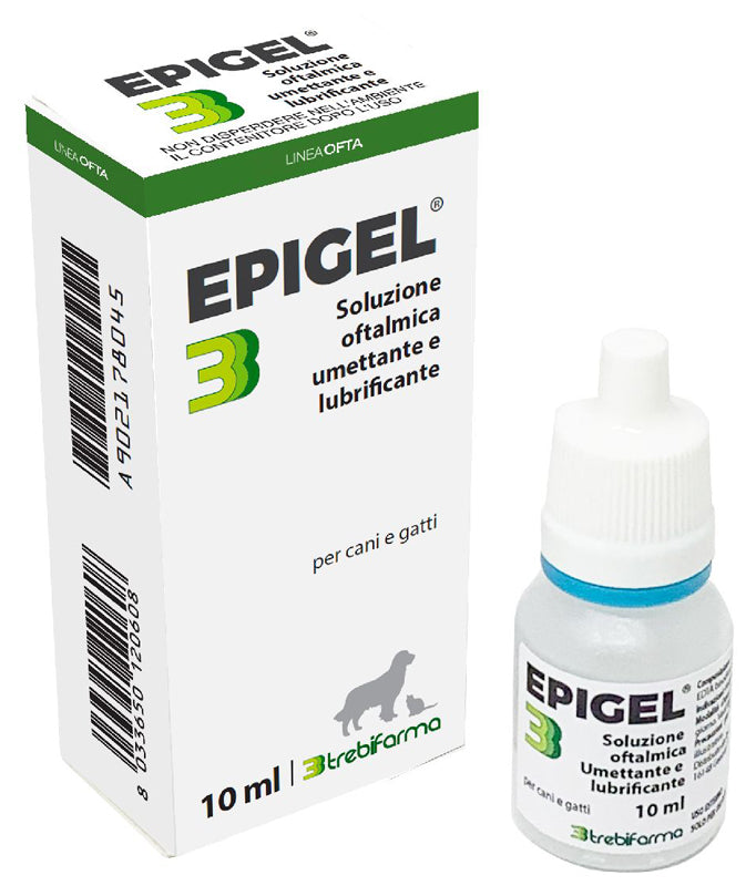 Epigel occhi flacone con beccuccio contagocce da 10 ml