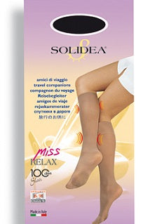 Miss relax 100 sheer gambaletto camel 3