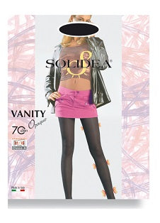 Vanity 70 opaque collant vita bassa nero 4 l