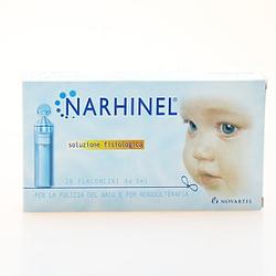 Soluzione fisiologica per aspiratore nasale narhinel 20 fiale da 5ml