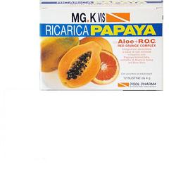 Mgk vis ricarica papaya con roc 12 bustine