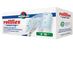 Cerotto adesivo impermeabile master-aid rollflex acquastop 2x10