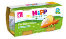 Hipp bio hipp bio omogeneizzato verdure miste 2x80 g