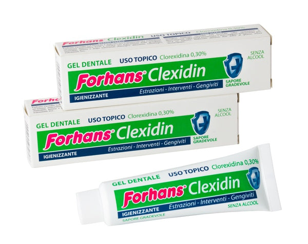 Forhans clexidin collutorio in gel alla clorexidina 0,30% 30