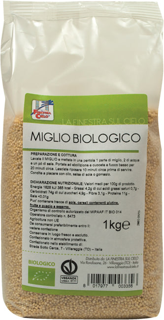 Fsc miglio decorticato bio 1 kg