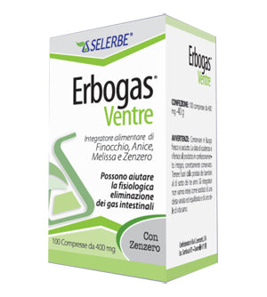 Erbogas ventre 100 compresse