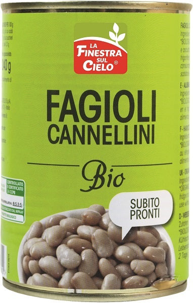 Fagioli cannellini pronti bio 400 g