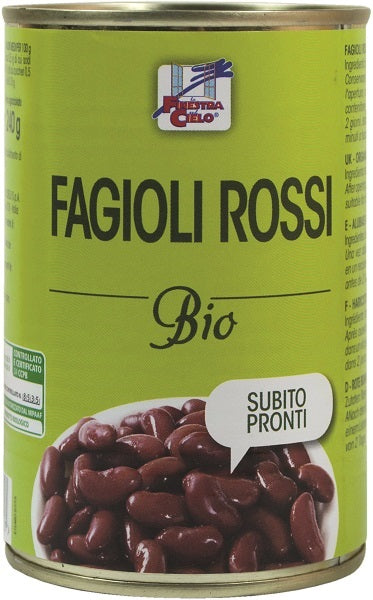 Fagioli rossi pronti bio 400 g