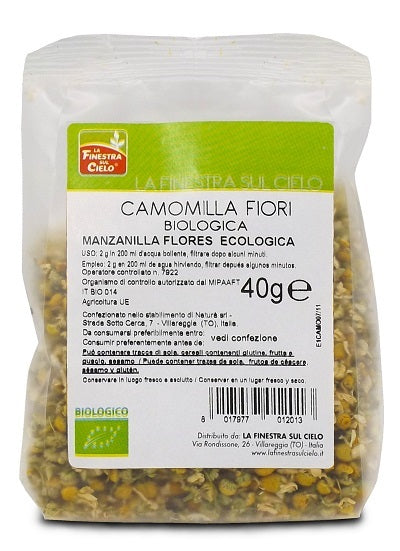 Fsc camomilla fiori interi bio 40 g