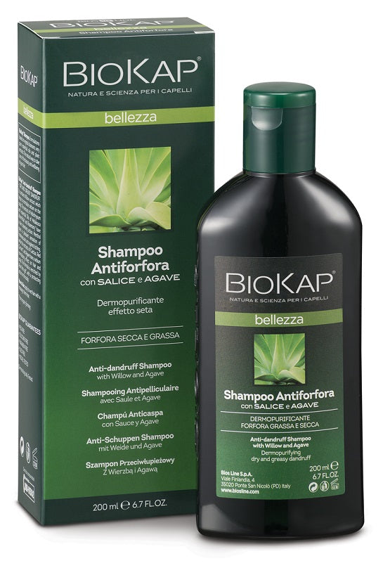 Biokap bellezza shampoo antiforfora 200 ml biosline