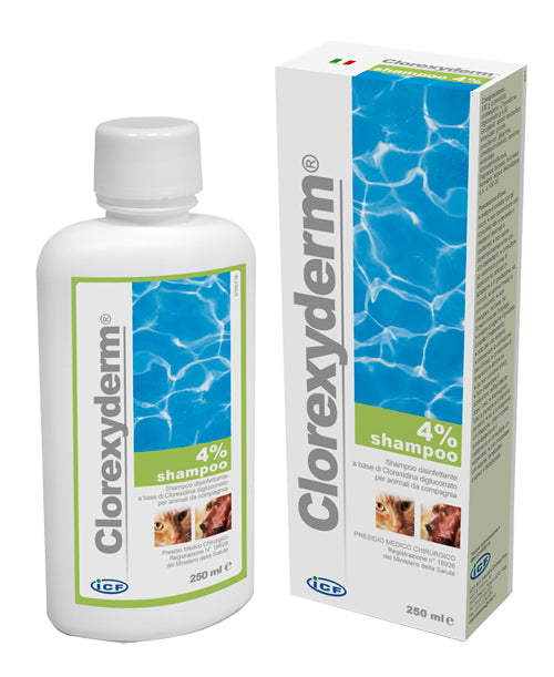 Clorexyderm shampoo 4% 250 ml