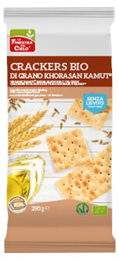 Fsc crackers di kamut senza lievito bio vegan con olio extravergine di oliva 290 g