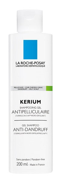 Kerium shampoo anti-forfora capelli grassi 200 ml