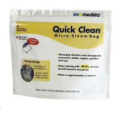 Quick clean sacca per sterilizzazione a microonde 5 pezzi