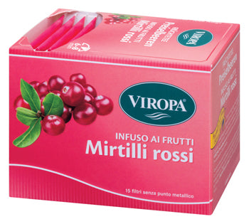 Viropa mirtilli rossi 15 bustine