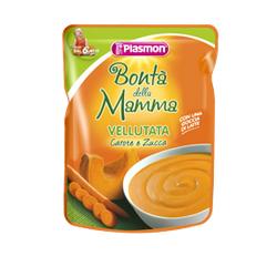 Plasmon pouches vellutata di carote e zucca 180 g