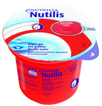 Nutilis aqua gel granatina 125 g 12 pezzi