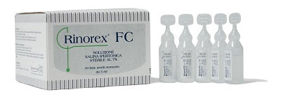 Rinorex fc soluzione salina ipertonica 7% 30 fial da 5 ml