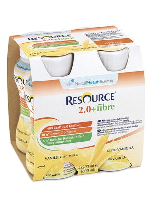 Resource 2,0 + fibre vaniglia 200 ml