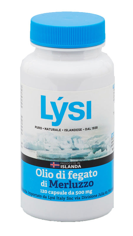 Lysi olio fegato merluzzo 120 capsule