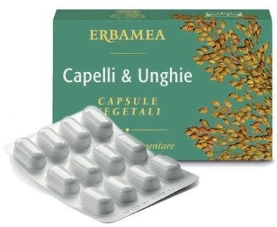 Capelli & unghie 24 capsule vegetali