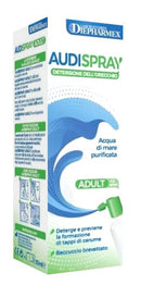 Audispray adult soluzione di acqua di mare ipertonica spray senza gas detersione orecchio 50 ml