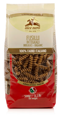 Fusilli 100% farro integrale bio 500 g