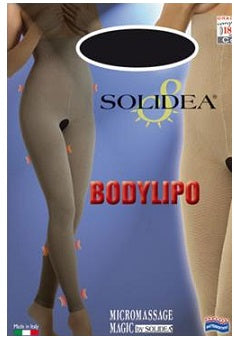 Body lipo leggings vita alta nero ml