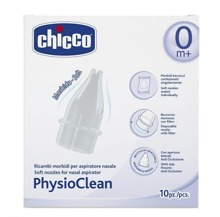 Ricambi morbidi per aspiratore nasale chicco physioclean