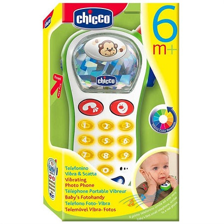 Chicco gioco telefono vibra e scatta