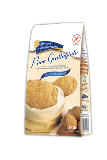 Piaceri mediterranei pane grattuggiato senza glutine 250 g