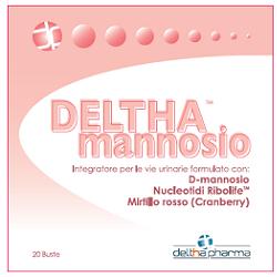 Deltha mannosio 20 bustine 60 g