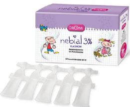 Nebial flaconcini soluzione salina ipertonica di sodio cloruro al 3% con acido ialuronico 20x5 ml