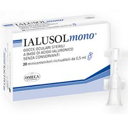 Ialusol mono gocce oculari 20 flaconcini 0,5 ml